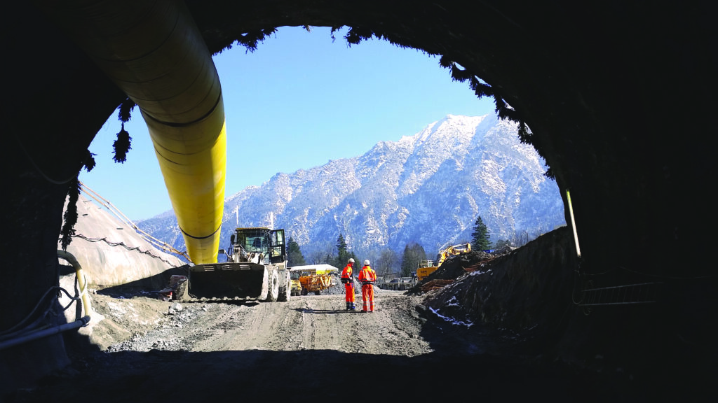 Tunnel Oberau
